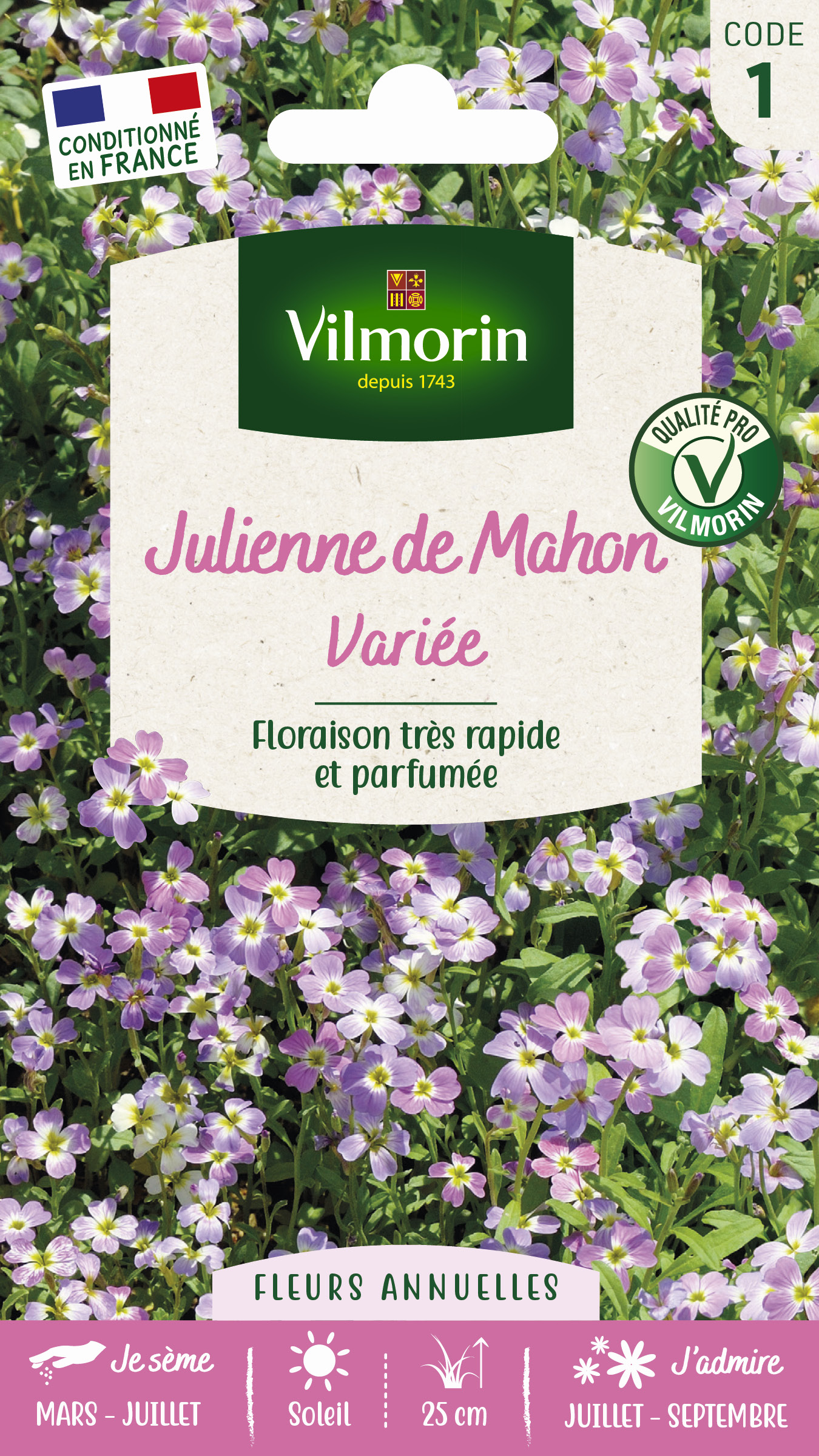 Julienne de Mahon Variée