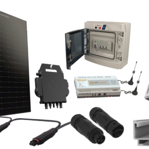 Kit 16 panneaux photovoltaïque pour ardoise micro onduleur 8000Wc