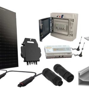 Kit 16 panneaux photovoltaïque pour tôle & fibrociment micro onduleur 8000Wc