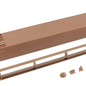 Kit aérau-acoustique marron bois clair modèle 22 Dne 38 NICOLL HF2238C