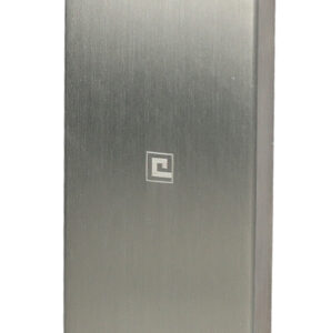 Kit base et plaque JADE clé I inox brossé HERACLES B-INOX-SP99