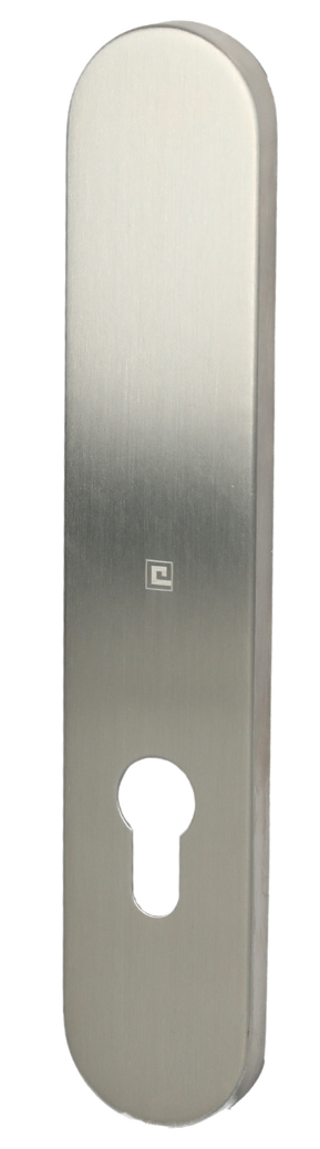 Kit base et plaque JADE clé I inox brossé HERACLES B-INOX-SP99