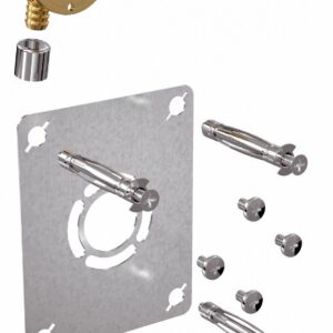 Kit de fixation de robinetterie ROBIFIX monotrou sur cloison à glissement r F1/2-ST D12 WATTS 8831