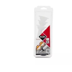 Kit de rechange pour applicateur RUBI - 1 piston et 3 embouts - Transparent