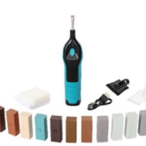 Kit de retouche carrelage - avec 16 bâtonnets de cire colorés