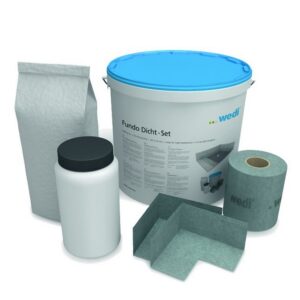 Kit d'étanchéité WEDI FUNDO - Pour receveur à carreler