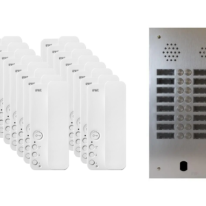 Kit interphone 2 rangées avec 16 combinés URMET Collectif