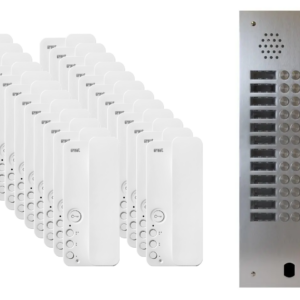 Kit interphone 2 rangées avec 24 combinés URMET Collectif