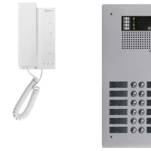 Kit interphone avec 11 combinés GOLMAR Collectif