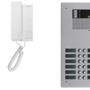 Kit interphone avec 12 combinés GOLMAR Collectif