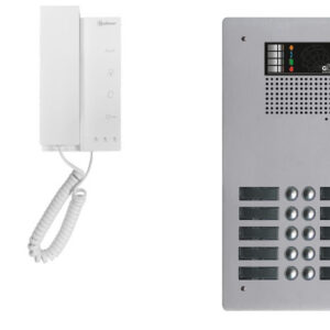 Kit interphone avec 9 combinés GOLMAR Collectif