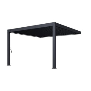 Kit LED pour pergola bioclimatique adossée 3 x 6 m - éclairage RVB avec télécommande