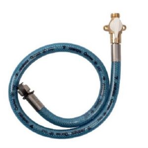 Kit ROAI + flexible inox gaz naturel - Longueur flexible 1500mm - écrou G1/2" + bouchon