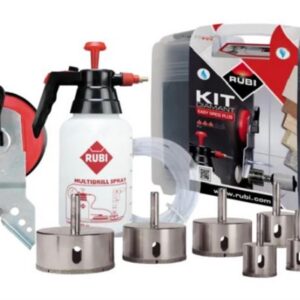 Kit trépans diamant EASYGRES PLUS - avec mallette de rangement et transport