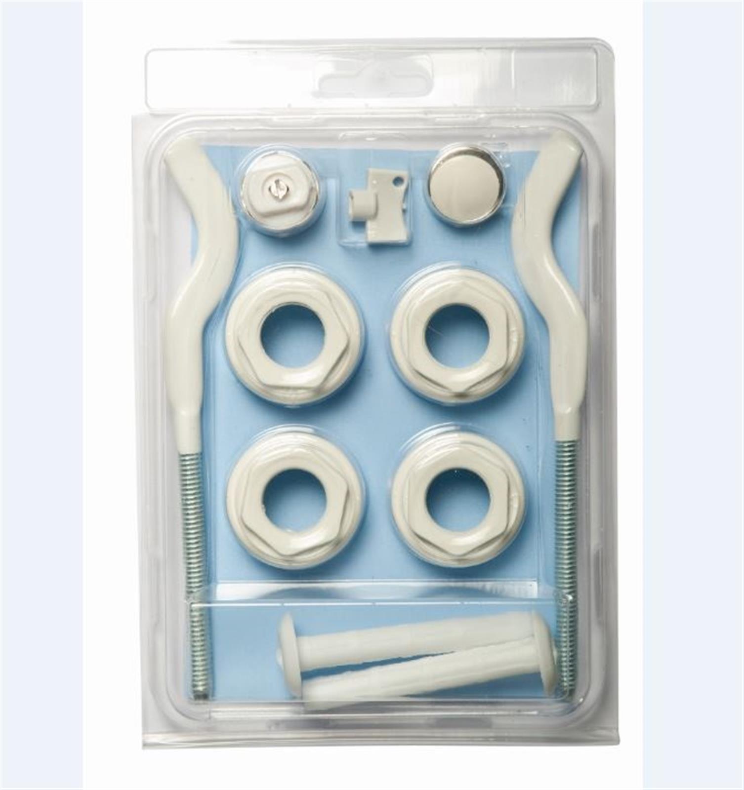 Kit universel bouchons et supports de radiateur fonte - Modèle 1"1/2