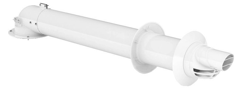 Kit ventouse horizontal + coude 60/100 SAUNIER DUVAL 0010031039