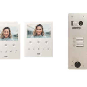 Kit visiophone 1 rangée avec 3 écrans URMET Collectif