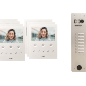 Kit visiophone 1 rangée avec 7 écrans URMET Collectif