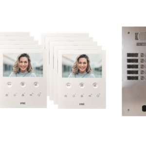 Kit visiophone 2 rangées avec 10 écrans URMET Collectif