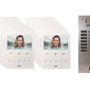 Kit visiophone 2 rangées avec 14 écrans URMET Collectif