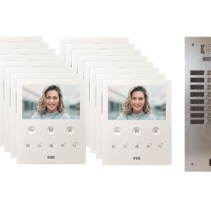 Kit visiophone 2 rangées avec 16 écrans URMET Collectif