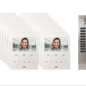 Kit visiophone 2 rangées avec 20 écrans URMET Collectif