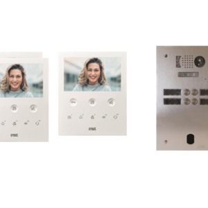 Kit visiophone 2 rangées avec 3 écrans URMET Collectif