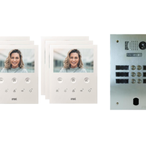 Kit visiophone 2 rangées avec 6 écrans URMET Collectif