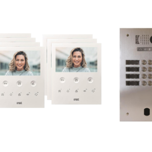 Kit visiophone 2 rangées avec 7 écrans URMET Collectif