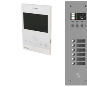 Kit visiophone collectif avec 6 écrans 1 rangée GOLMAR G2+