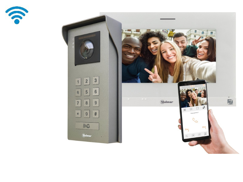 Kit visiophone connecté WIFI GOLMAR Soul 7" ACCESS