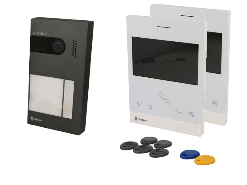 Kit visiophone GOLMAR Soul 4" 2 écrans