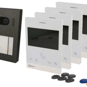 Kit visiophone GOLMAR Soul 4" 4 écrans