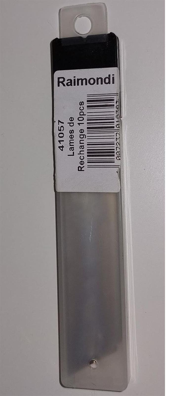 Lames de rechange pour cutter standard - Boîte de 10 lames