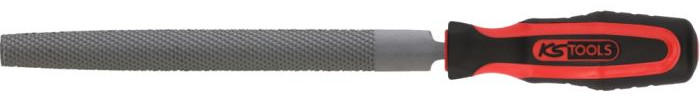 Lime demi-ronde bâtarde emmanchée longueur 250 mm KS TOOLS 157.0126