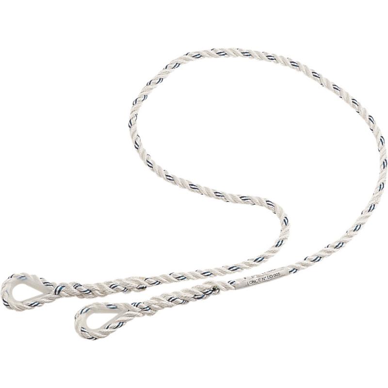 Longe corde toronnée polyamide D 12 mm L 2 m DELTA PLUS LO005200