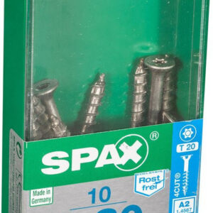 Lot De 10 Vis En Acier Inoxydable, Empreinte Torx, 5X80 Mm