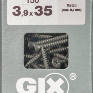 Lot De 150 Vis Acier Tête Fraisée Pozidriv Spax, Diam.3.9 Mm X L.35 Mm