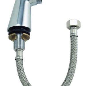 Lot de 2 colonnettes confort avec flexible serti - Ø: raccord M3/4''- flexible 1/2''
