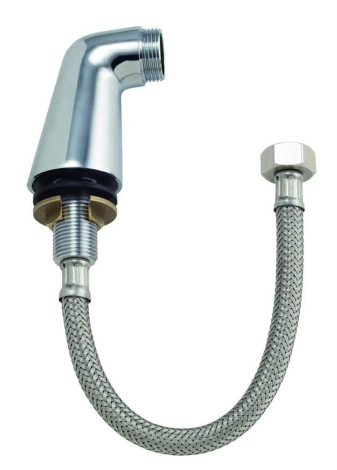 Lot de 2 colonnettes confort avec flexible serti - Ø: raccord M3/4''- flexible 1/2''