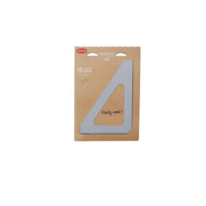 Lot De 2 Équerres H.18 X L.25 X P.3 Cm Renz, Gris