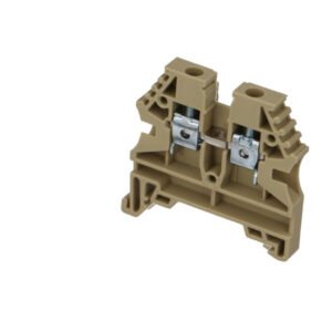 Lot de 25 bornes de jonction à vis 4mm² beige IMO