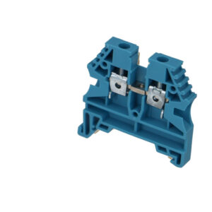 Lot de 25 bornes de jonction à vis 4mm² bleue IMO