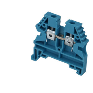 Lot de 25 bornes de jonction à vis 6mm² bleue IMO