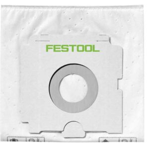 Lot de 5 sac-filtres pour aspirateur Selfclean SC FIS-CT 36/5 FESTOOL 496186