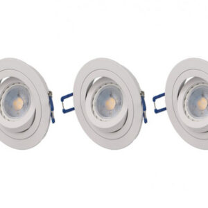 Lot spot orientable blanc 3000K