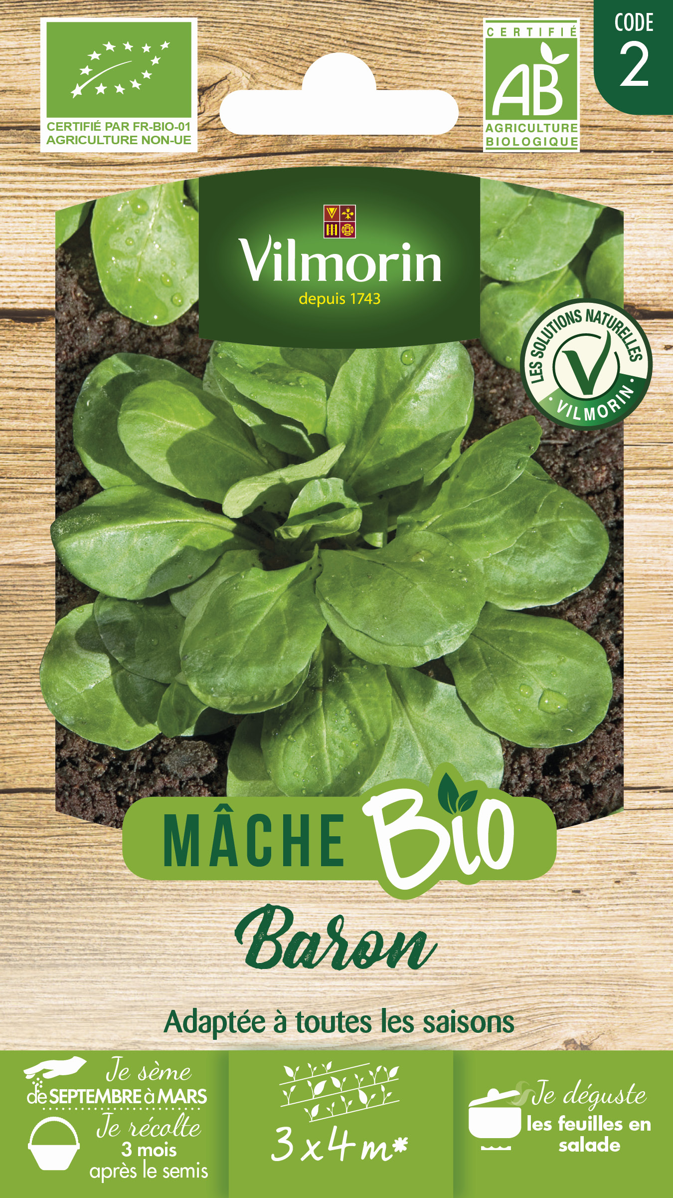 Mâche Baron - BIO