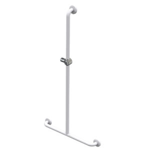 Main courante en T époxy blanc 600 x 1200 mm AKW 01245WH