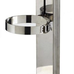 Maintien au sol réglable pour poêle à granulés - PGI pour poêles à Pellets - De 13 à 22 cm - Diamètre 80/130 - Réf : MSR