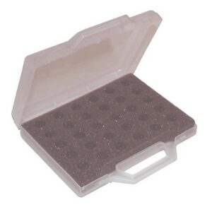 Mallette pour 30 gicleurs - MALETTE TRANSPARENTE POUR GICLEURS (Pour 30 gicleurs)
